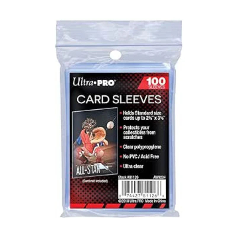 Ultra Pro Standard Card Sleeves CLEAR (100 pcs)